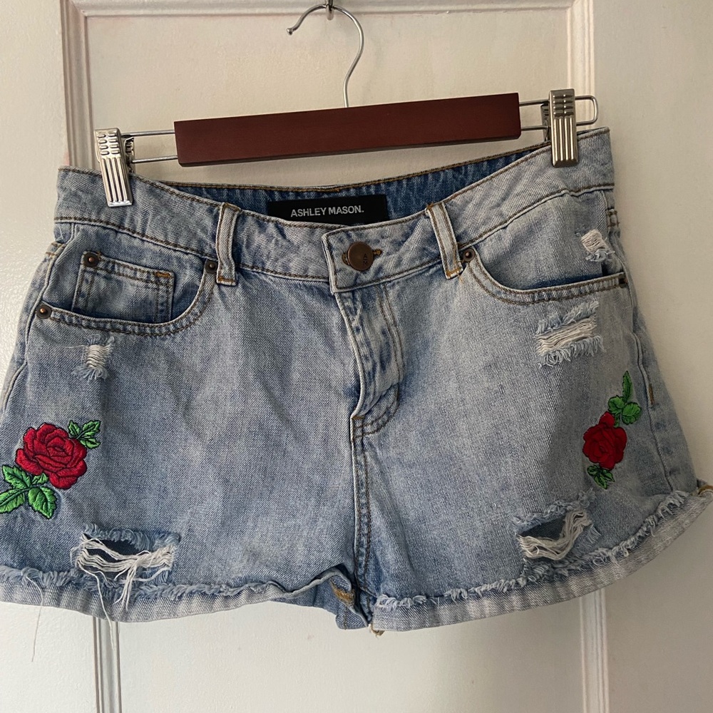 Ashley Mason denim shorts